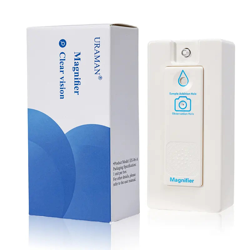 Magnifier Pro Sperm Quality Test – Disposable Lens with Reusable Base, Clear Field of View, Private & Easy-to-Use Home Semen Analysis Aid