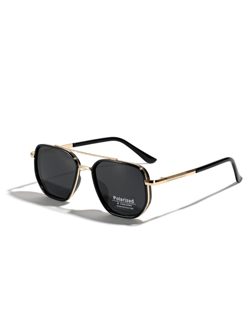 Summer 2026 Simple Polarized Shades Sunglasses For Everyday Use, Summer Geometric Frame Double Beam Fashion Sunglasses, Travel Accessories, Trendy Casual Sunglasses