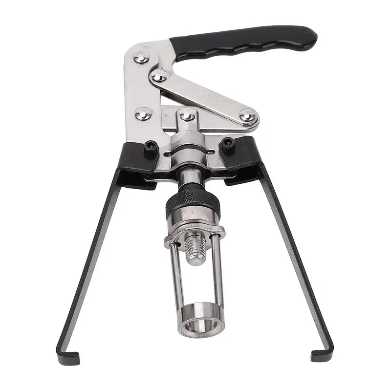 Valve Spring Compressor Tool – Carbon Steel Overhead Valve Spring Remover, Press Type Hand Pliers for Oil Seal Disassembly