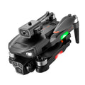 Drone with Camera – Wi-Fi FPV, Gesture Control, Foldable, 15 Min Flight Time (2 Batteries, 15 Mins Each), Carrying Case, Adjustable Lens, Brushless Motor, Obstacle Avoidance, One-Key Take Off/Land, 2.4GHz, Black – Great Gift for Teens