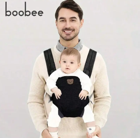 Ergonomic Multifunctional Baby Carrier, Lightweight Carrier, Newborn Sling Carriers, 4-In-1 Portable Travel Gear, Adjustable Comfortable Front & Back Straps, Perfect Gift for Newborns, Ergonomic Infant Carrier