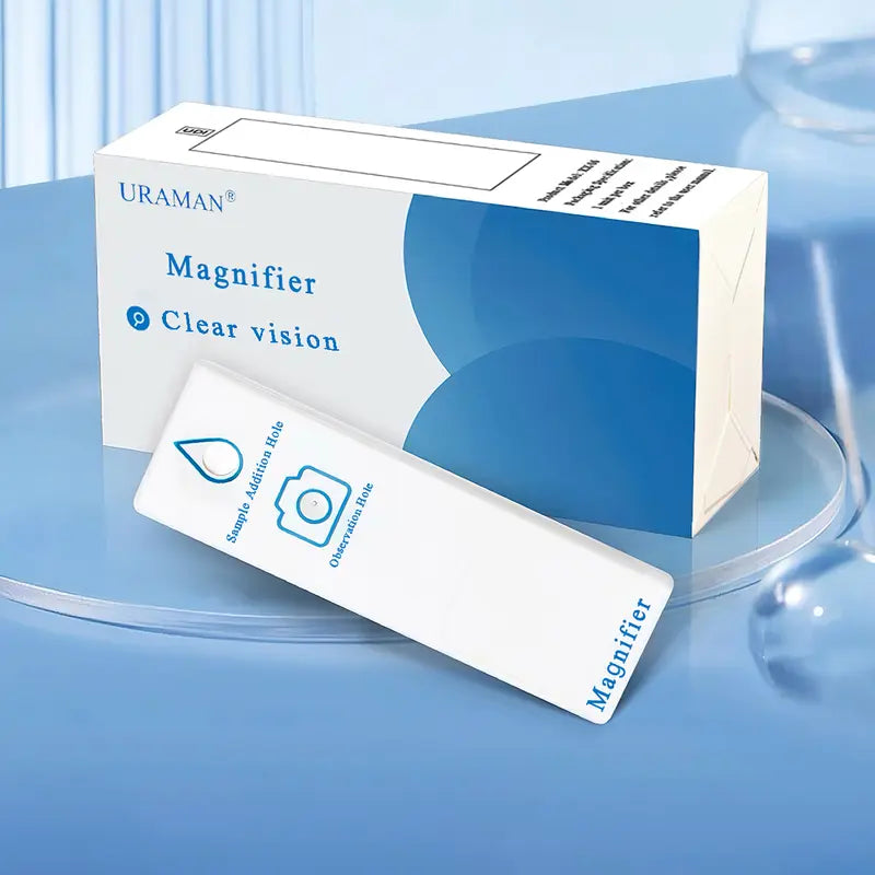 Magnifier Pro Sperm Quality Test – Disposable Lens with Reusable Base, Clear Field of View, Private & Easy-to-Use Home Semen Analysis Aid