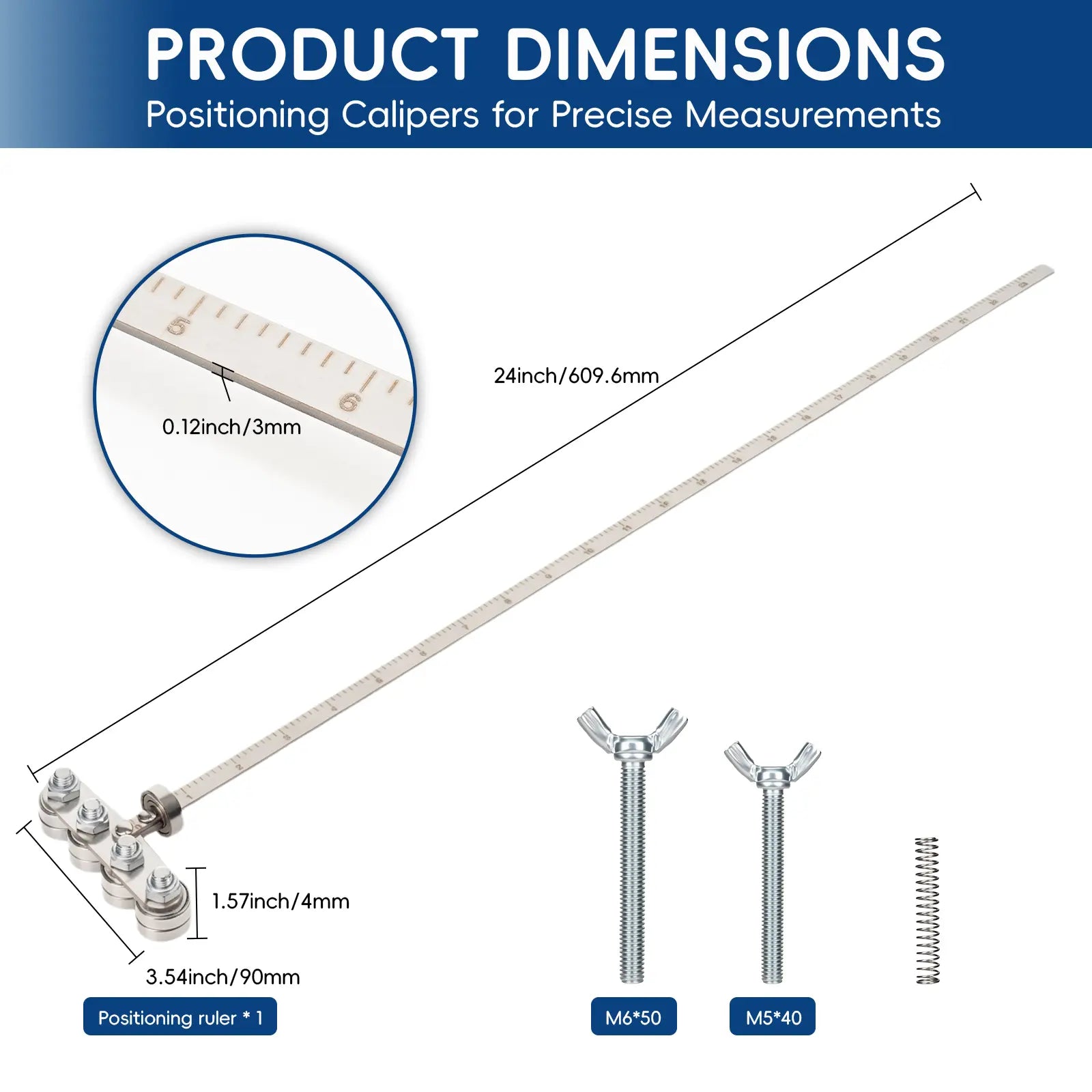 ositioning Calipers for Precise Measurements & Easy Wood Cutting – Essential Tool for Straight Lines & Consistent Cuts