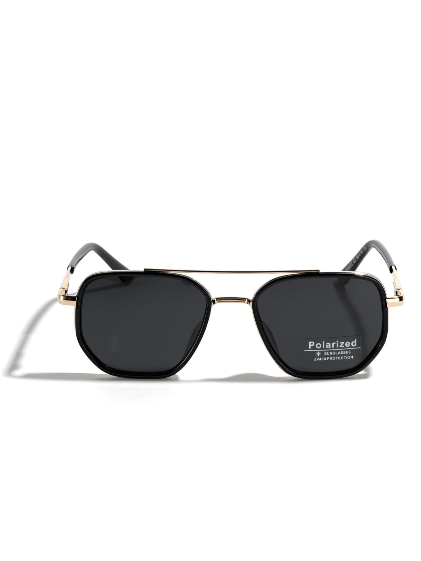 Summer 2026 Simple Polarized Shades Sunglasses For Everyday Use, Summer Geometric Frame Double Beam Fashion Sunglasses, Travel Accessories, Trendy Casual Sunglasses