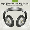 HTC HP06 OWS Open Wireless Headphone Foldable Bluetooth Headphones Over Ear with Built-in Microphone HIFI Stereo Multifunctional Earbuds Wireless Headset for Gaming, Phones, Computers, Electronics Audio Headphone