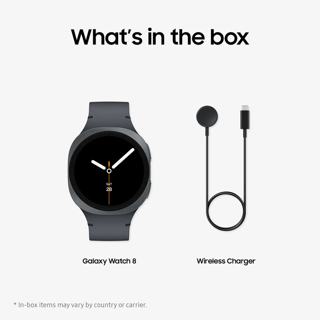 Samsung Galaxy Watch8 – Circular HD Screen Smartwatch, Hands-Free Bluetooth Calling, Step Count, Heart Rate, Blood Pressure & Blood Oxygen Detection, Sleep Monitoring, Multi-Sport Tracker – Compatible with iOS & Android