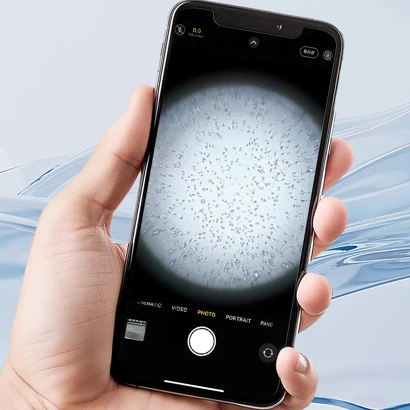 Magnifier Pro Sperm Quality Test – Disposable Lens with Reusable Base, Clear Field of View, Private & Easy-to-Use Home Semen Analysis Aid