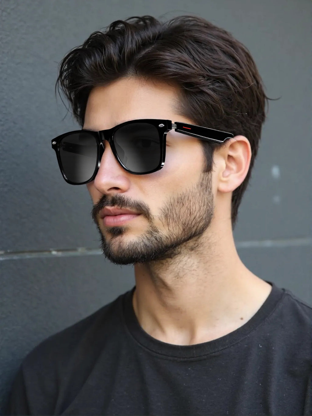 Smart Bluetooth Glasses - AI Voice Assistant & Translation Sunglasses, Touch Control Open Ear Headphones, UV Protection for Outdoor Sports Travel 🎵 Free Shipping & Cash on Delivery 📊
