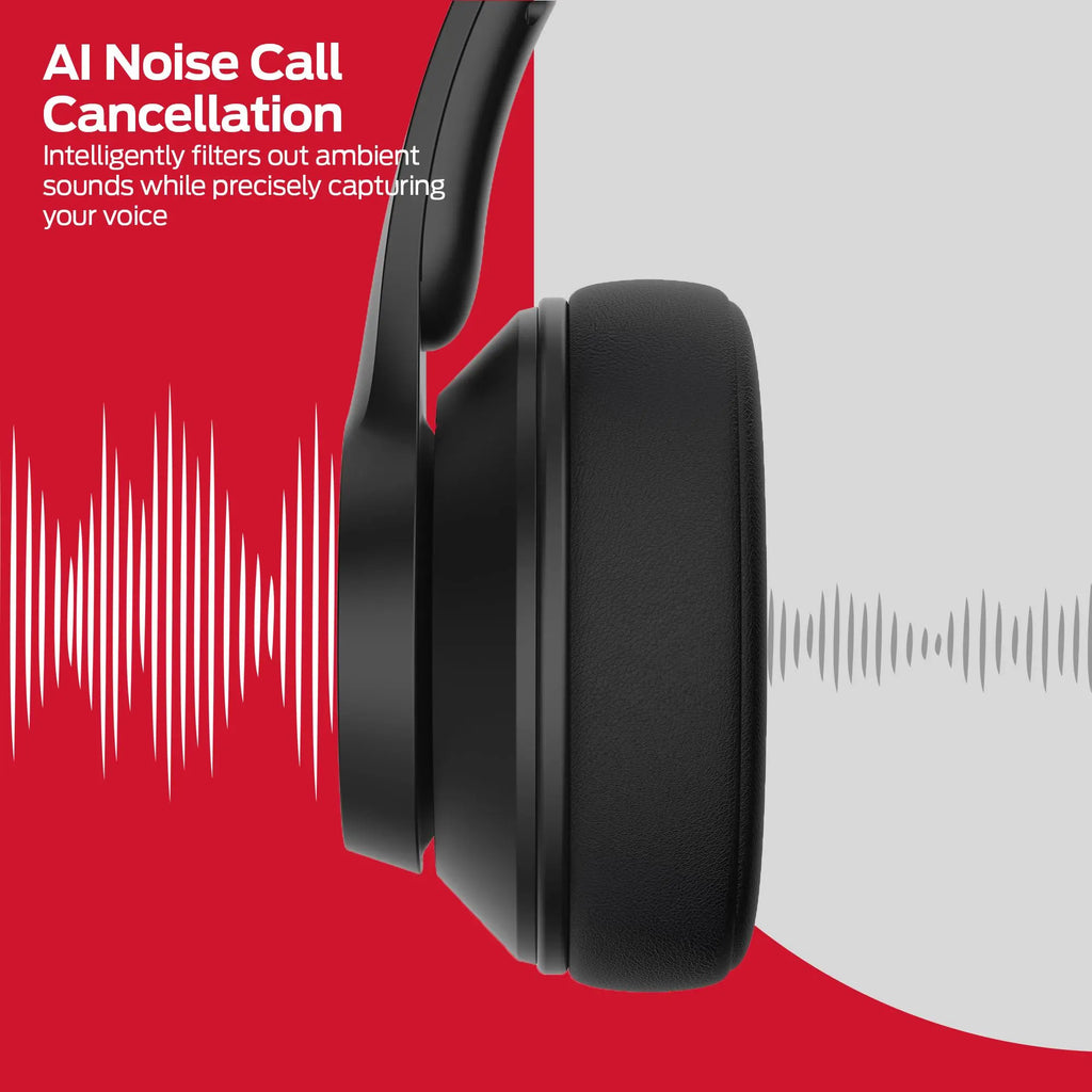 MONSTER Wireless Over - Ear Bluetooth Headphones, Bluetooth 6.0, Up to 40H Battery Life, Deep Bass HiFi Stereo, Comfortable Foldable Design, Apple & Android Compatible, Headset with Microphone for Home Office Phone & PC summerwins