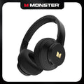 MONSTER Wireless Over - Ear Bluetooth Headphones, Bluetooth 6.0, Up to 40H Battery Life, Deep Bass HiFi Stereo, Comfortable Foldable Design, Apple & Android Compatible, Headset with Microphone for Home Office Phone & PC summerwins