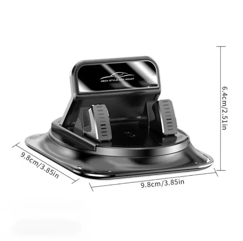 【DealsForYouDays】Car phone holder 360 degree rotation, suitablefor car navigation in-car dashboard, horizontaland vertica screen adjustment angle,suctioncup fixed non-slip mobile phone holdersuitable for iPhone and Android image 6