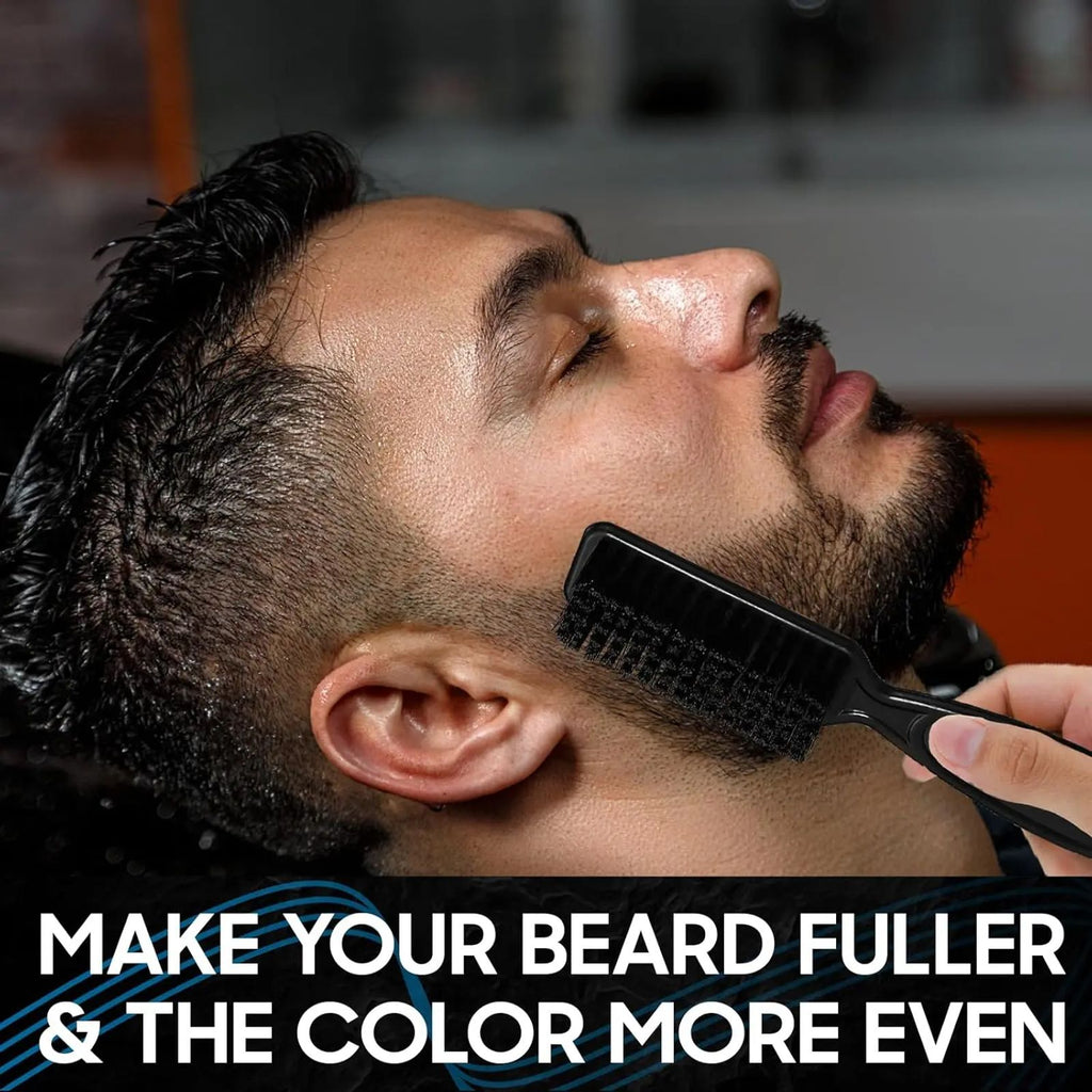 Beard Pencil Filler for Men - Male Mustache Repair Shape Beard Pen with Beard Brush, Beard Filler Pen Kit, Ideal Gifts for Father Husband Boyfriends image 3