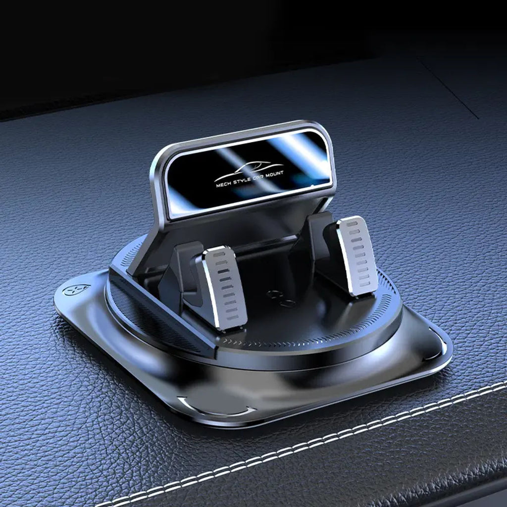 【DealsForYouDays】Car phone holder 360 degree rotation, suitablefor car navigation in-car dashboard, horizontaland vertica screen adjustment angle,suctioncup fixed non-slip mobile phone holdersuitable for iPhone and Android image 5