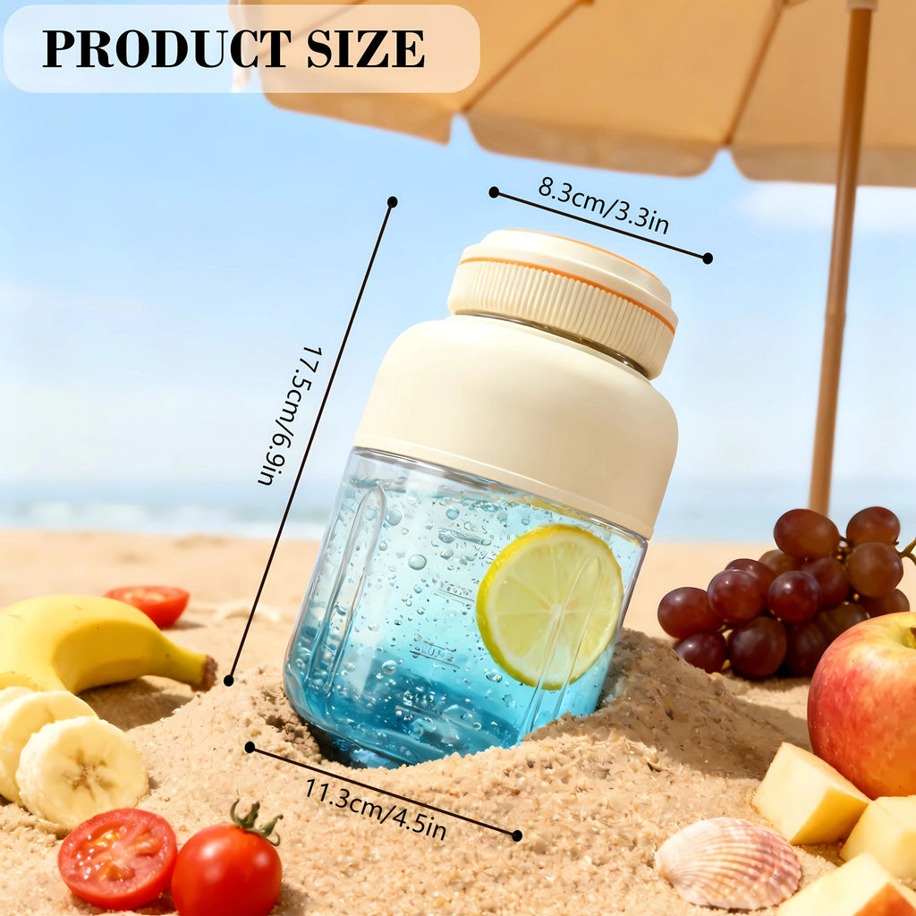 Home Multifunction Juicer, 44oz Portable USB Rechargeable Blender Cup , Household Kitchen Appliance for Smoothies & Liquid Diet, Summer Essential, Cordless image 3